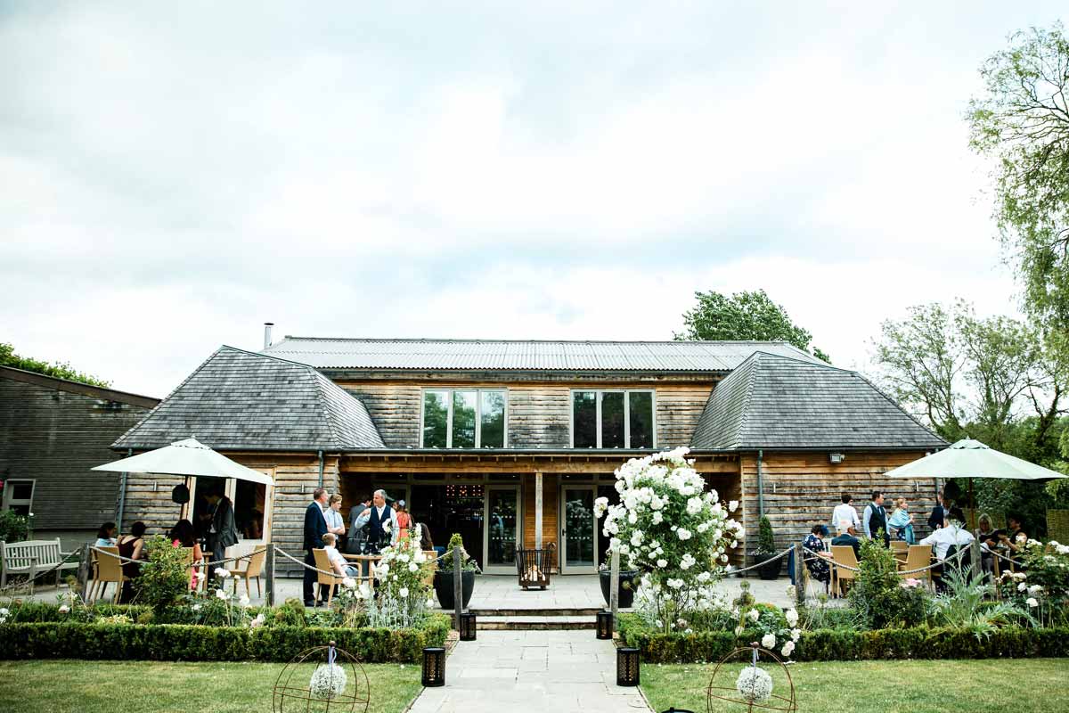 Jonathan and Louise working as a Houchins Wedding Videographer at the industrial-chic venue in Essex