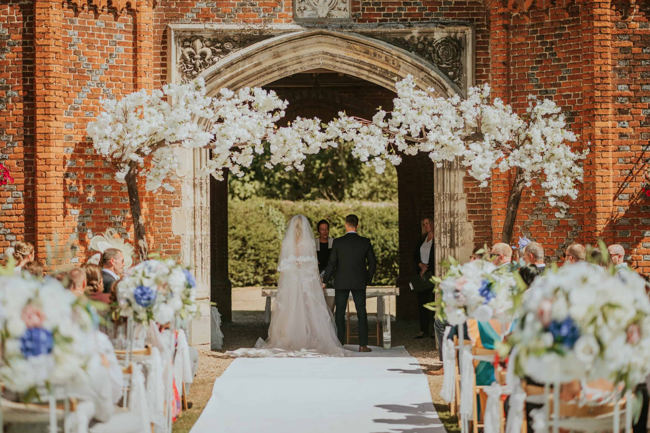Leez Priory Wedding Videographer 1 Jonathan and Louise working as a Leez Priory Wedding Videographer at the Tudor mansion in Essex