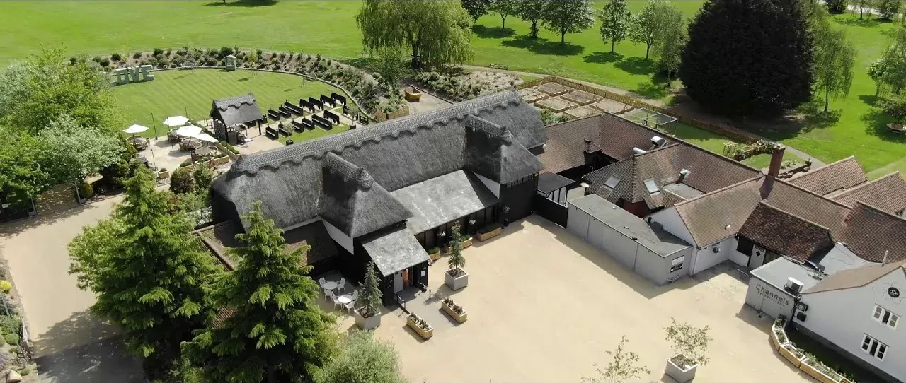 Jonathan and Louise working as a Channels Estate Wedding Videographer in Chelmsford, Essex