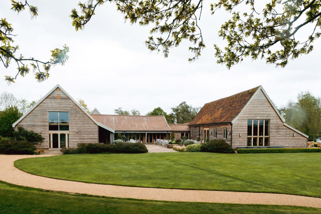 Jonathan and Louise working as an Easton Grange Wedding Videographer in Woodbridge, Suffolk