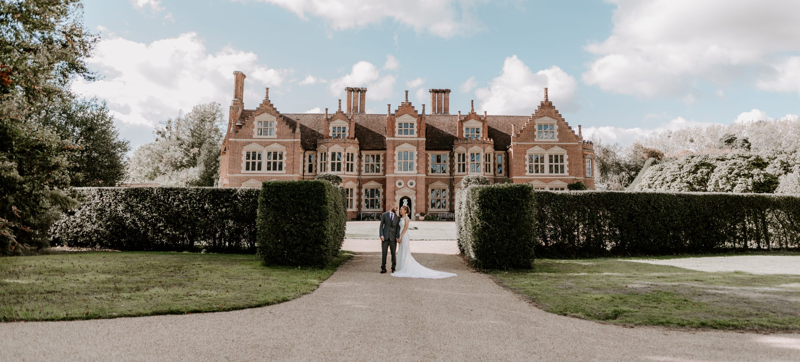 Jonathan and Louise working as a Haughley Park Wedding Videographer in Stowmarket, Suffolk